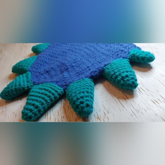 Dragon Child Handmade Beanie Stocking Hat Crochet Animal Winter Warm Cozy - Picture 5 of 6